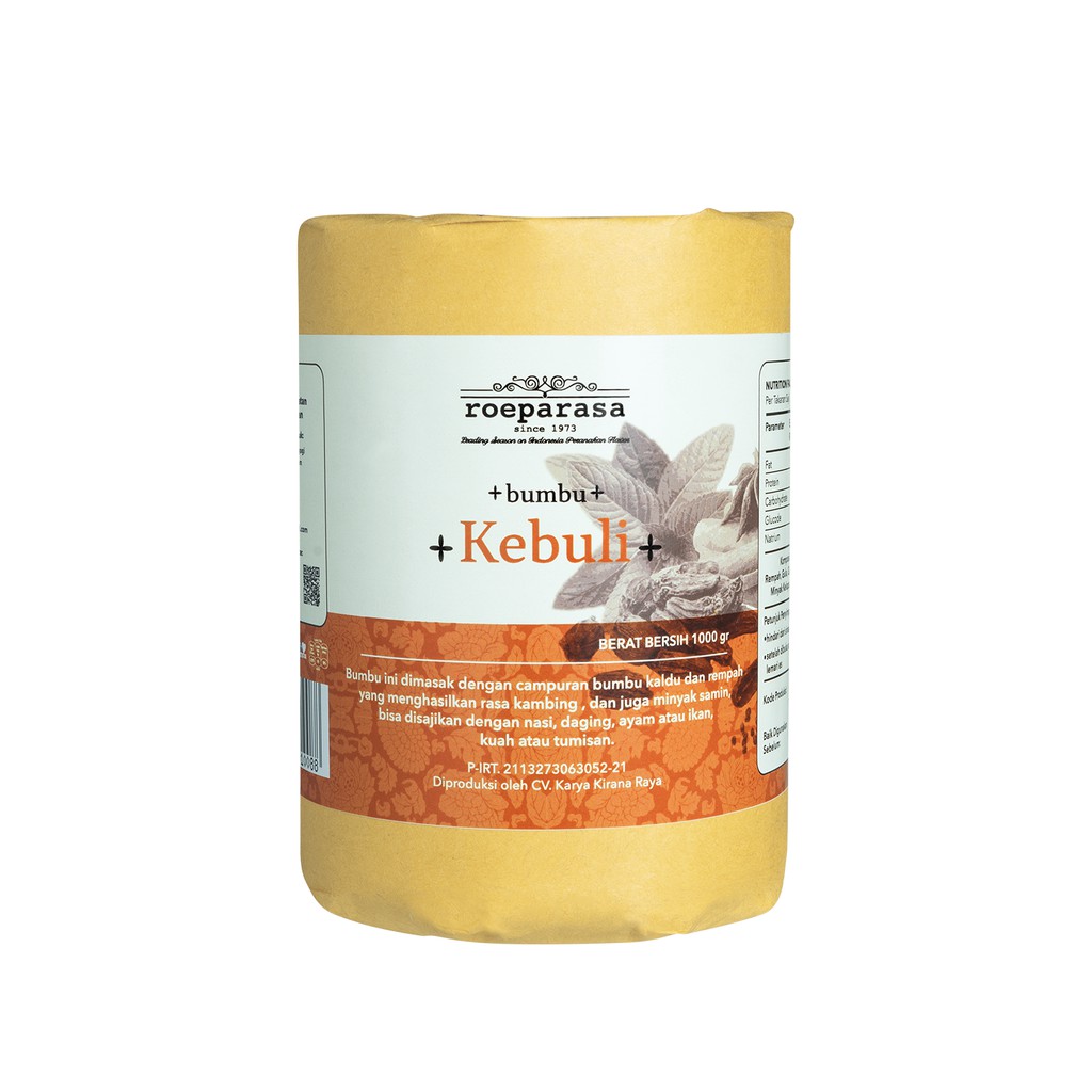 

Bumbu Kebuli Roeparasa 1kg