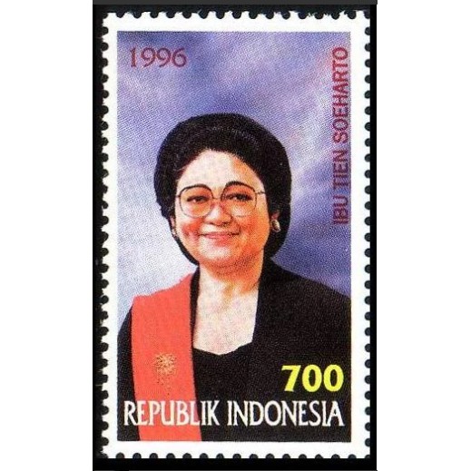 

Perangko Filateli 12206 Indonesia MNH 1v 05.08.1996 Ibu Tien Soeharto