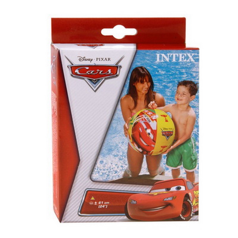 Bola Pantai /Renang Disney PIXAR CARS Beach Ball 61cm - INTEX #58053