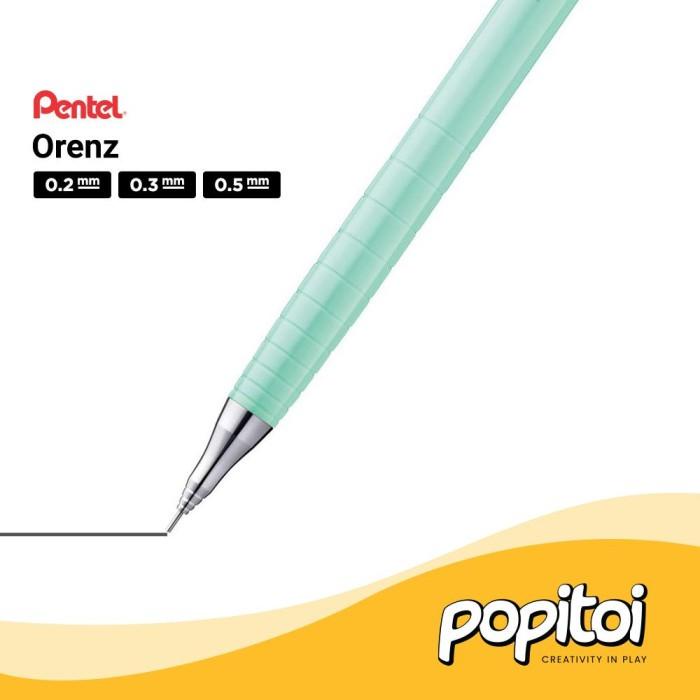 

Pentel Orenz Mechanical Pencil 0.2 0.3 0.5 Mm Pensil Mekanik