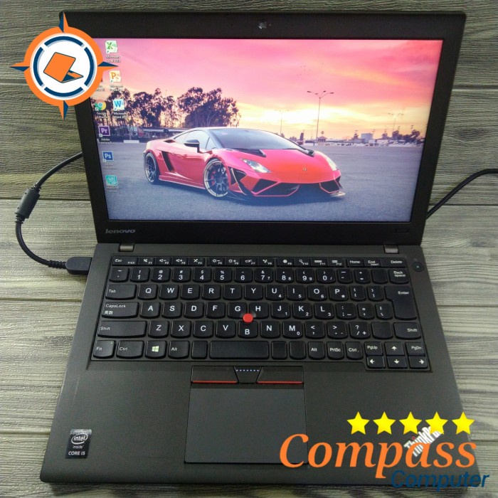 [ Laptop Second / Bekas ] Lenovo X250 Ram 8 , Ssd 256 Notebook / Netbook