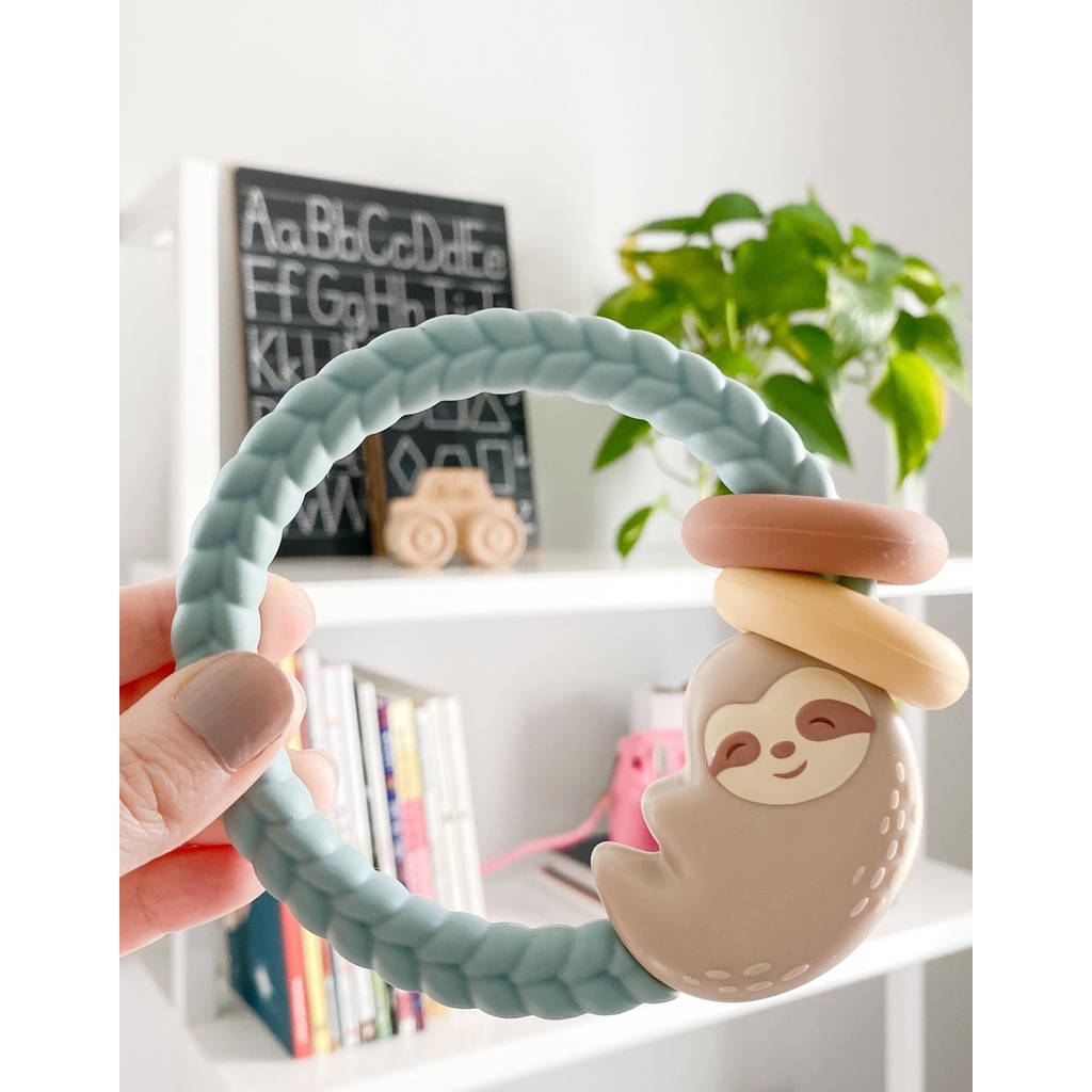 Itzy Ritzy Teether Rattle - Teething Toy Baby Kids Rattling Mainan Anak Bayi Gigitan Soothing Toys