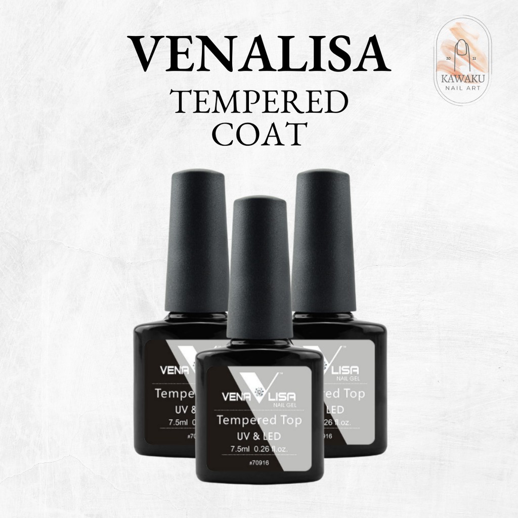 Venalisa Essential Primer / Base Coat/ Top Coat / Tempered/ Matte 7,5 ml UV LED Kutek Gel Polish