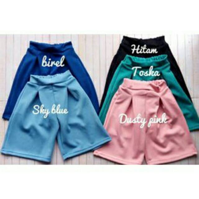 Kulot scuba anak perempuan