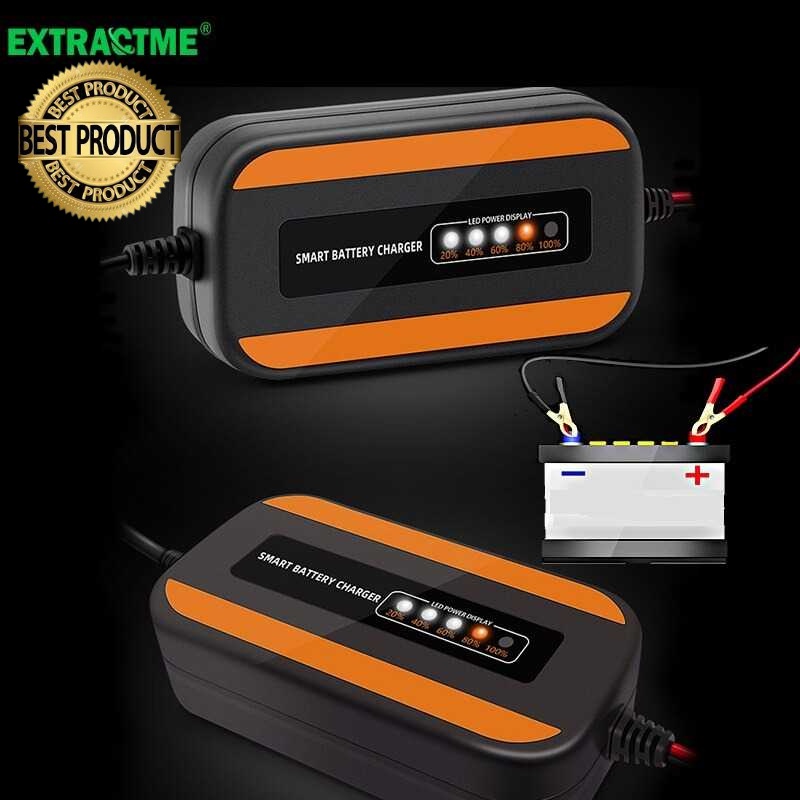E-FAST Charger Cas Casan Carger Aki Mobil Motor Lead Acid Smart Charger 12V 2A 20Ah - ZYX-Y10
