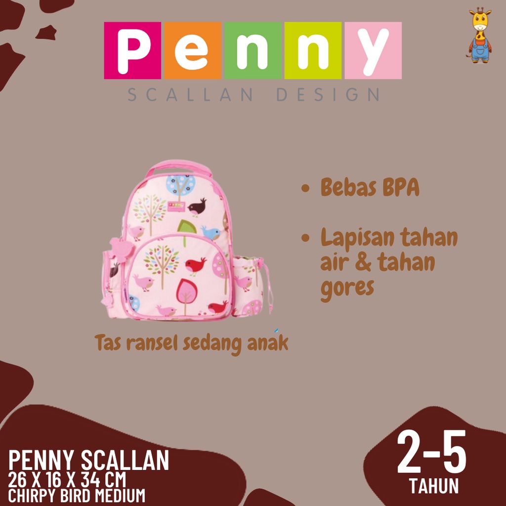 Penny Scallan Backpack Medium &amp; Large - Girl - Tas Anak