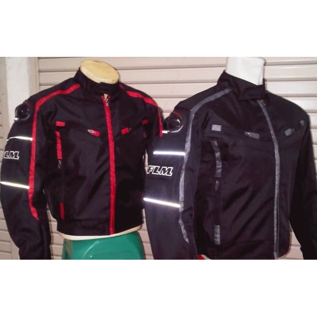 Jaket Protektor Motor Touring FLM, Tebal, Kuat, Elegant - hot item