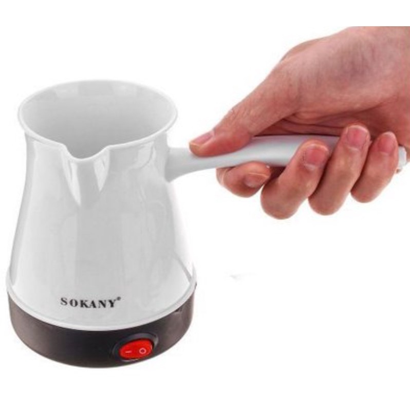 Turkish Arabik Coffee Maker Electric Ibrik dan Pemanas Susu Alat Kopi Listrik Multifungsi Turkish