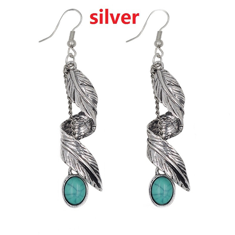 Anting Bahan Stainless Steel Gaya Bohemian Vintage Untuk Wanita