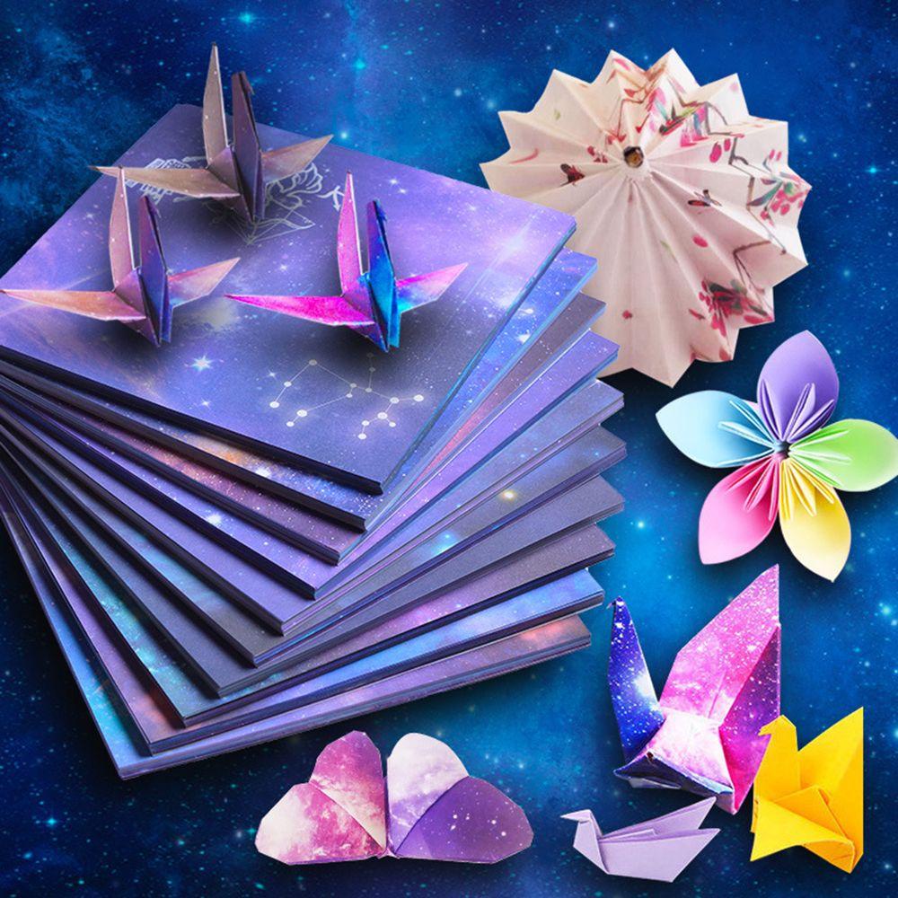 Wonder Star Kertas Cherry Blossom Alat Edukasi Handmade Origami Art