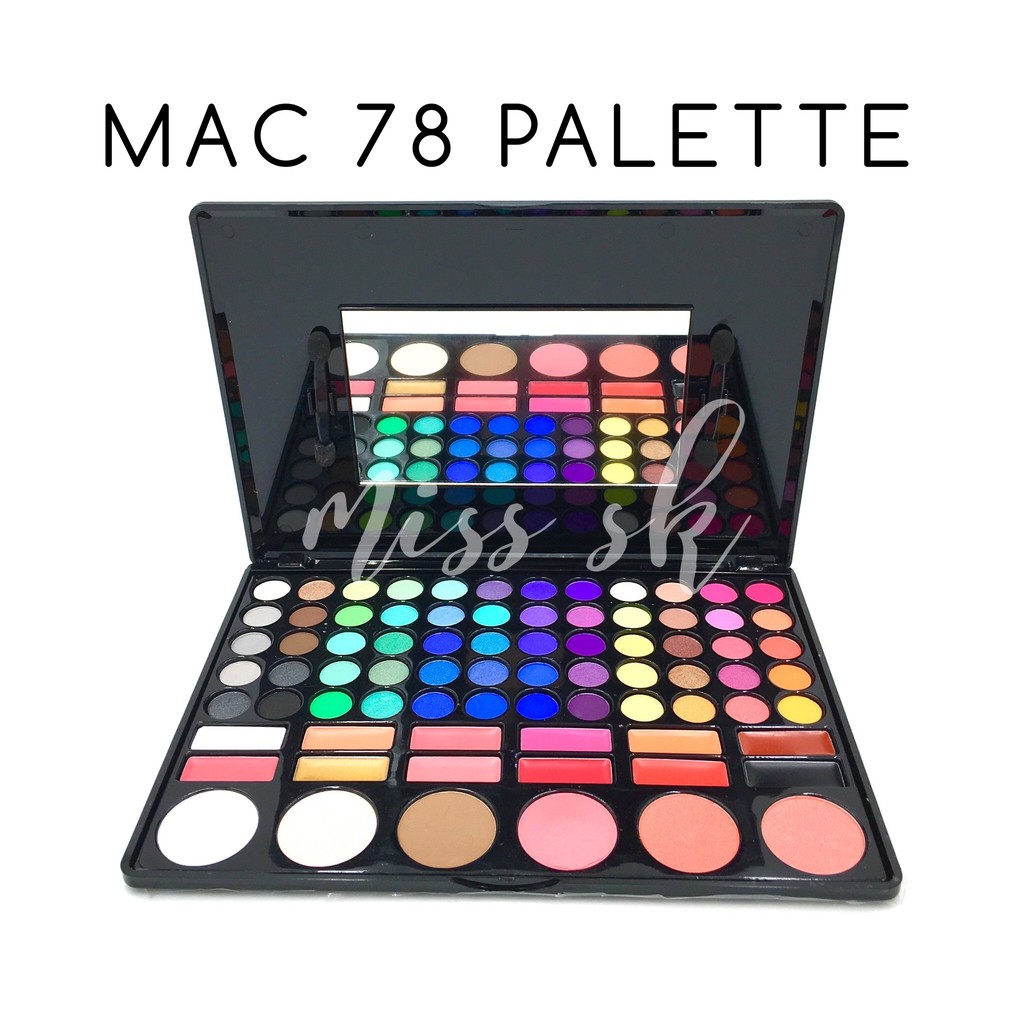 Bayar Di TempatAlat Make Up Mac Pallete Pallet Palet 78 Warna 78