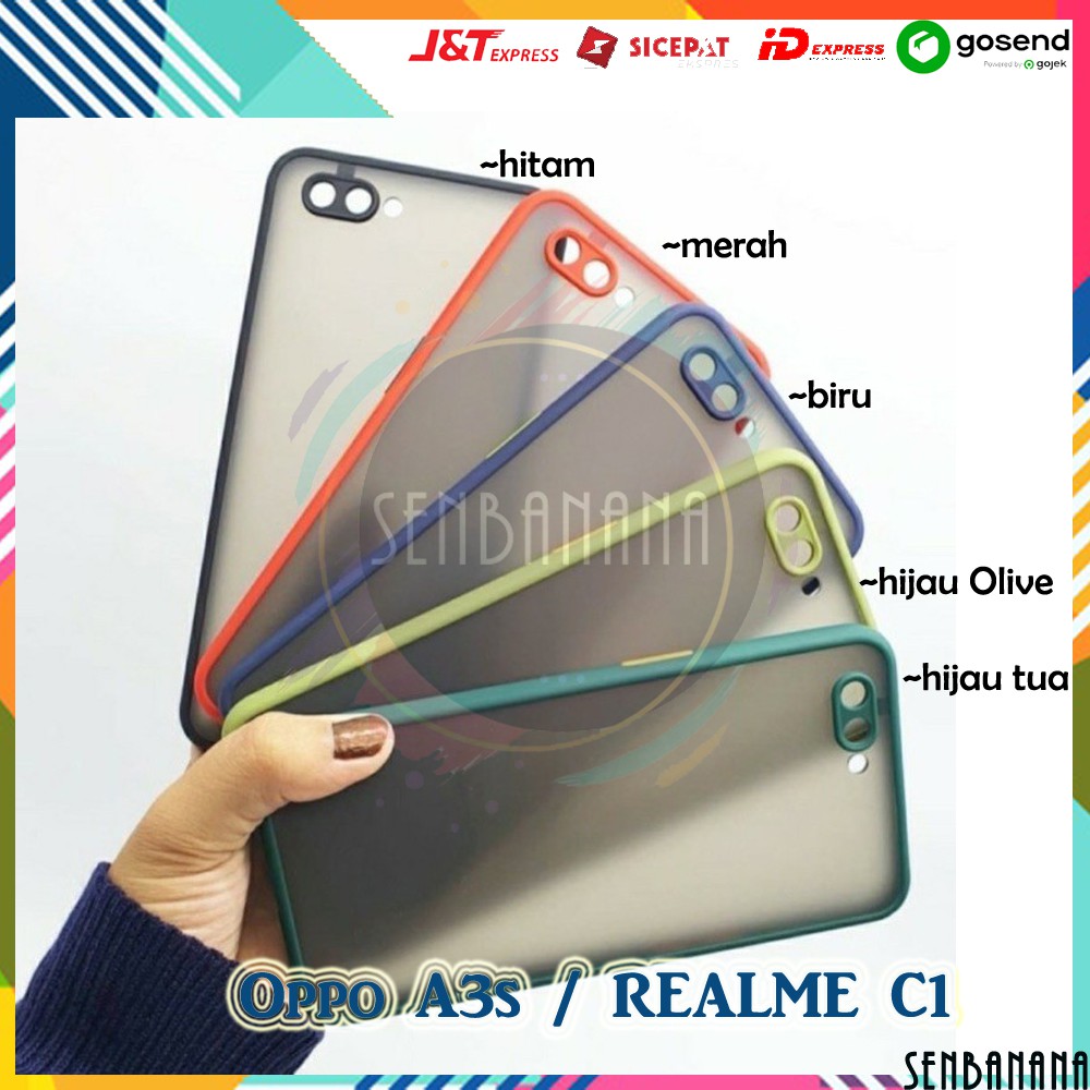 OPPO A5 A9 A3s A5s A7 A8 A12 A31 A32 A33 A52 A53 A54 A92  REALME 3 PRO C1 C15 Aero Case My Choice-Oppo A3s/ Realme C1