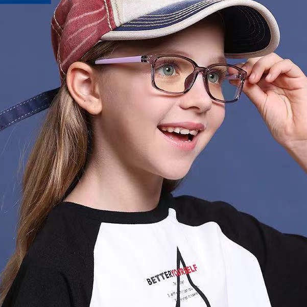 rowling(ka-73)Kacamata Anak NewTrend/Fashion Anak Unisex Kotak Terbaru anti radiasi Blue Light Silikon High Quality Import