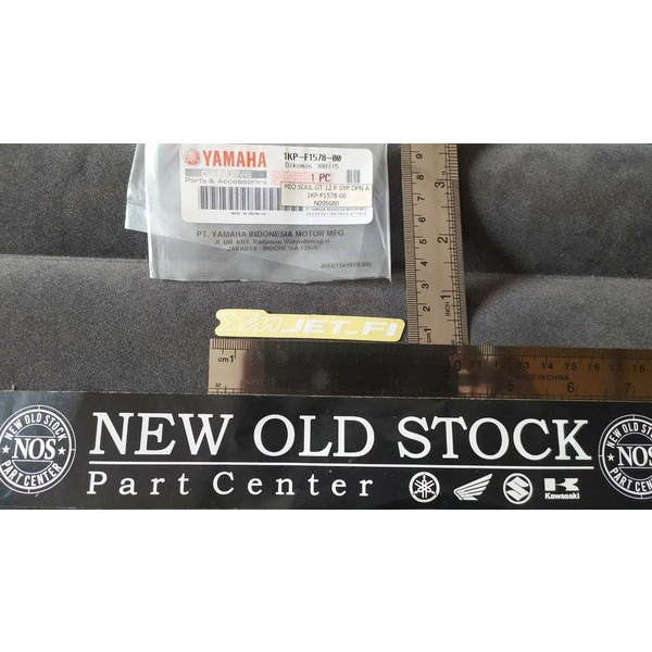 Sticker Stiker Ym Jet Fi Original 1Kp-F1578-00 Mio Soul Gt