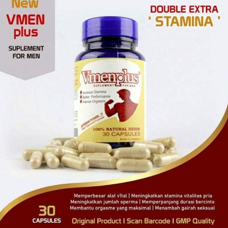 Jamu Kuat Pria || Ramuan Vmenplus Asli Khusus Pria Dewasa | jamu kuat pria tahan lama