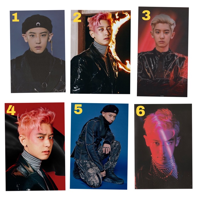

Poster A4 A3+ CHANYEOL EXO edition obsession
