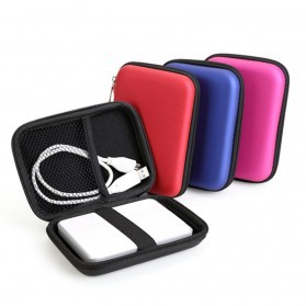 Kotak Power Bank USB Kabel Charger Earphone / Kotak Organizer Serbaguna