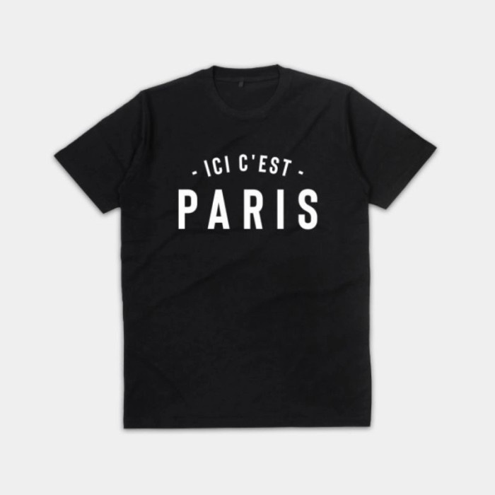 Tshirt KAOS Lionel Messi ICI C'EST PARIS