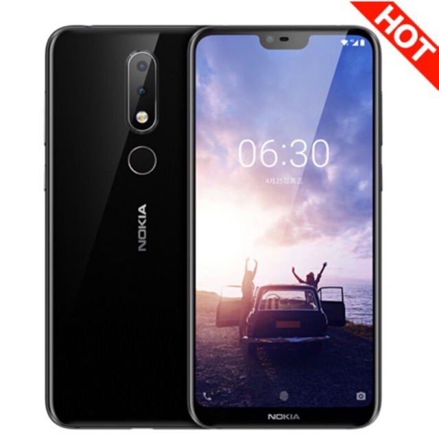 Nokia X6 / 6.1 Plus 6/64 GB dan 4/64 GB ROM Global Android One