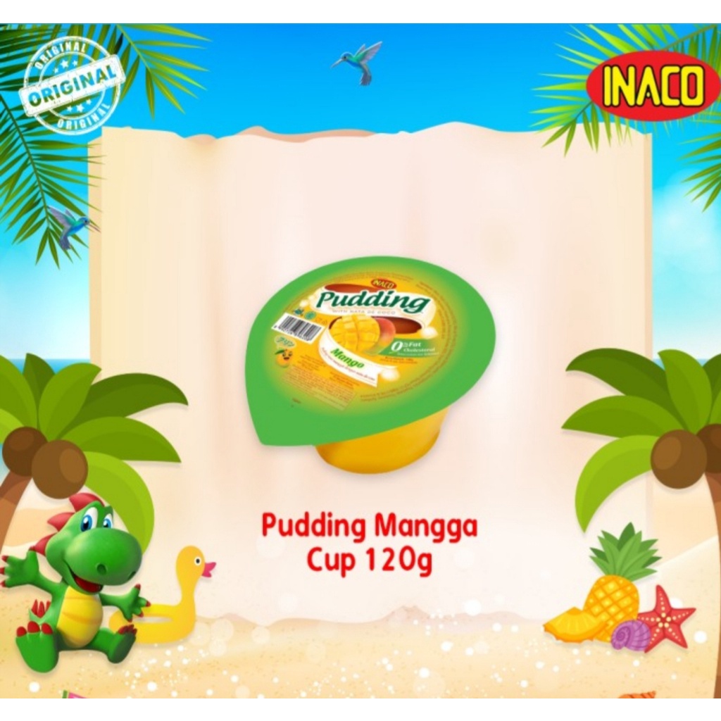 Inaco Pudding Mangga- 120gr