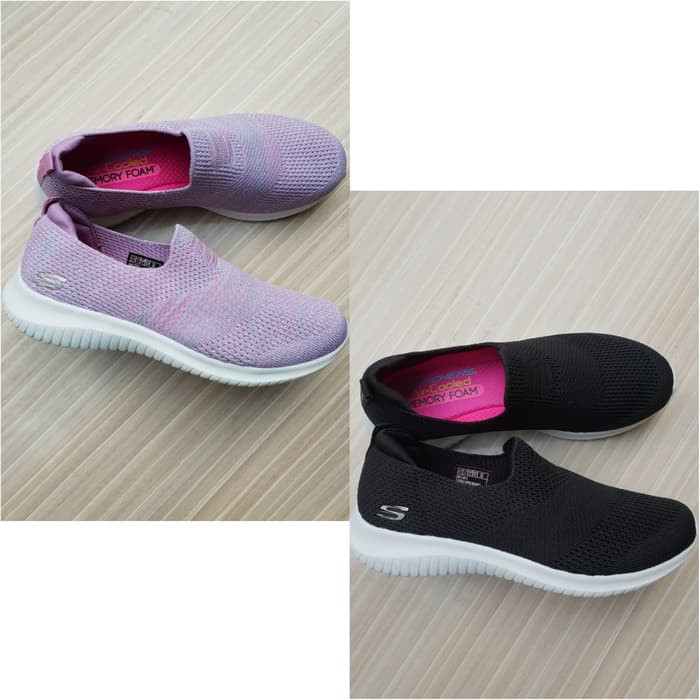 Sepatu Wanita Skechers Elite Flex Wasik Slip On / Skecher Women -