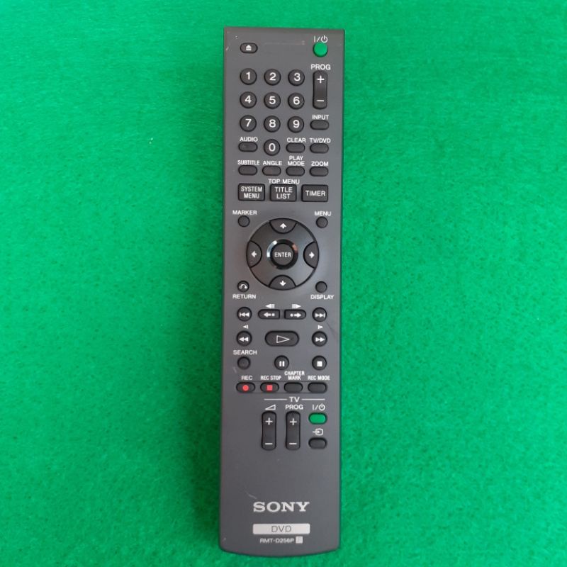 Remote DVD Home Theater SONY Original Asli . RMT - D256P .