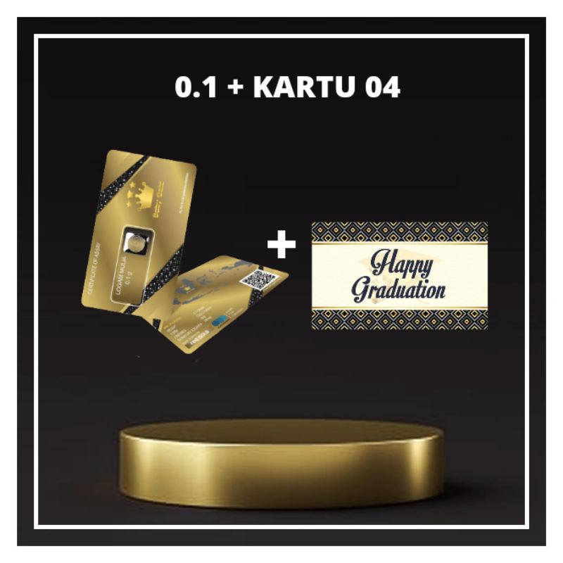 BABYGOLD GIFT SERIES / LOGAM MULIA 0.1 GRAM + KARTU UCAPAN-Kartu 04