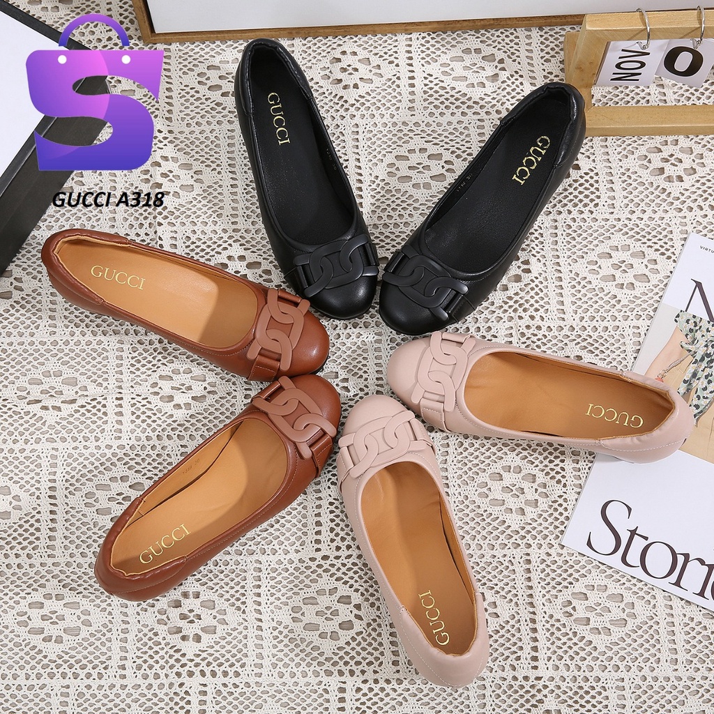 SEPATU WANITA WEDGES SHOES A318