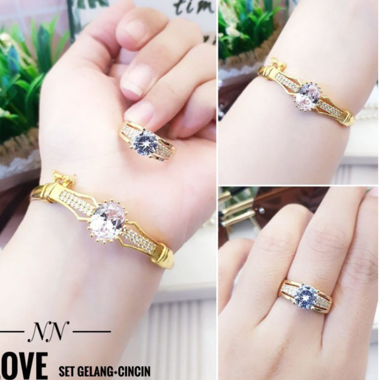 Xuping Gelang dan Cincin 123p