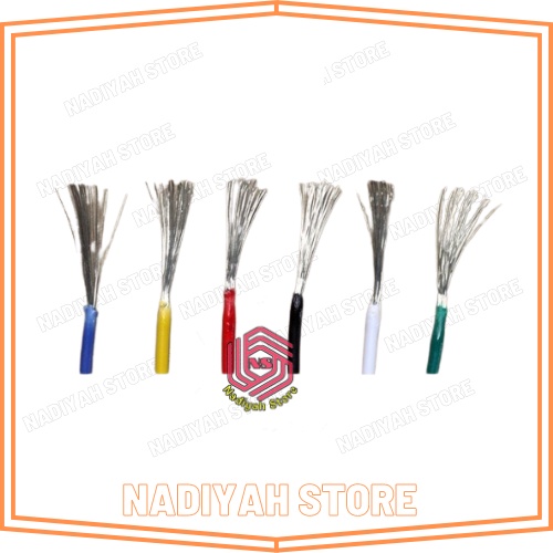 Kabel AWG 20 kabel tembaga kabel awg20 Serabut Body Kelistrikan Motor Meteran AWG 20 Warna kabel nya