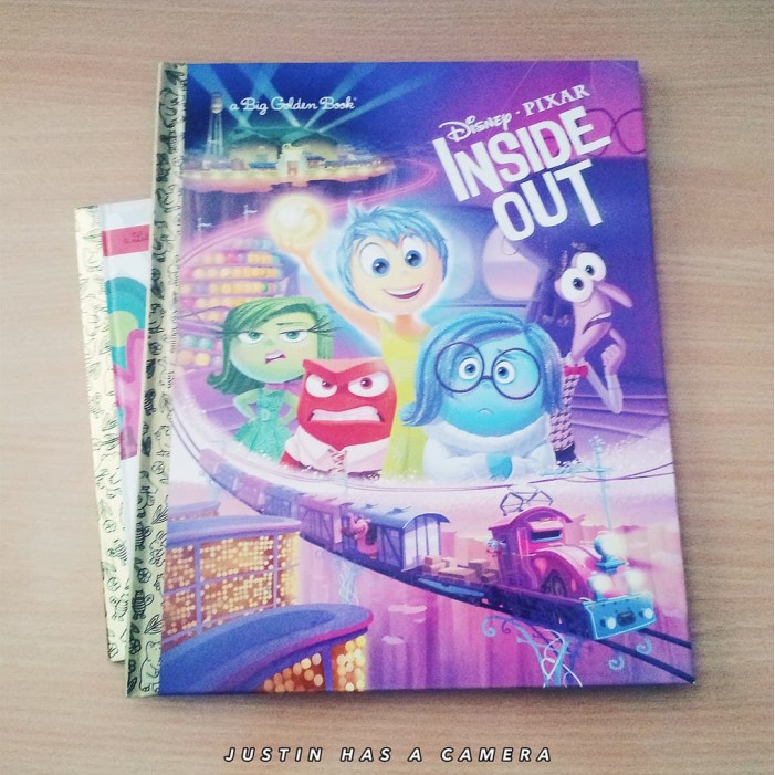 big golden book inside's out