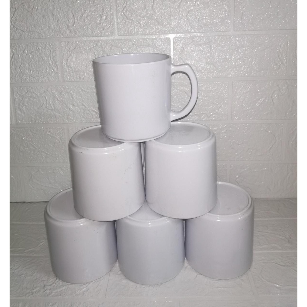 MUG MELAMIN GAGANG / MUG MELAMIN 600ML / MUG MELAMIN TEBAL AWET / CANGKIR