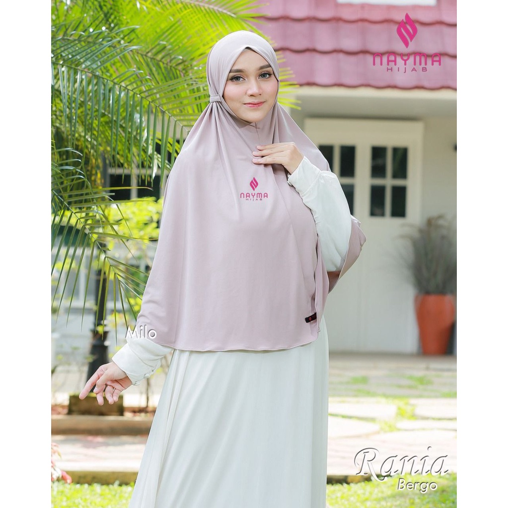 Bergo Rania Bahan Jersey by Nayma hijab-Milo