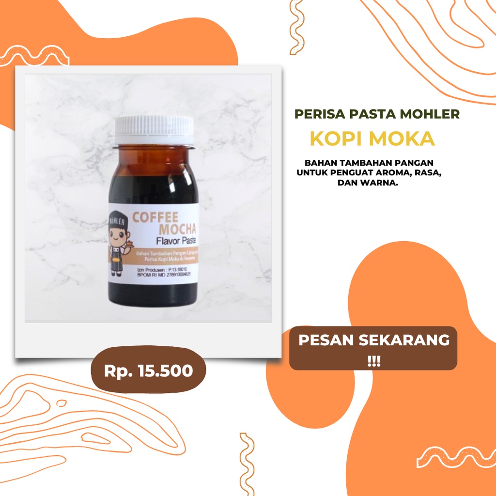 

⚡COD⚡ PERISA PASTA PEWARNA MOHLER KOPI MOKA 60gr / PERISA PASTA MOHLER KOPI MOKA 60gr / PERISA PASTA MOHLER KOPI MOKA 60gr COCOK UNTUK TAMBAHAN BAHAN ICE CREAM DAN COCOK UNTUK MINUMAN BERBUKA PUASA / MOHLER Pasta perisa pewarna KOPI MOKA / COFFEE MOCHA DI
