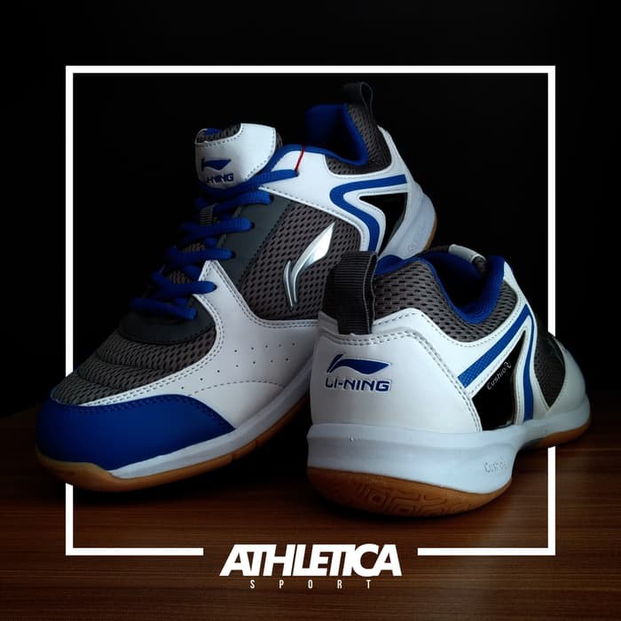 LINING SEPATU BADMINTON - ATTACK - Putih- 40
