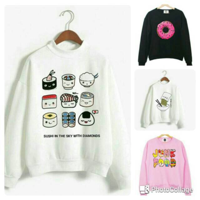 baju wanita murah sweater full print atasan outwear remaja baju wanita murah sweater full print atasan outwear remaja
