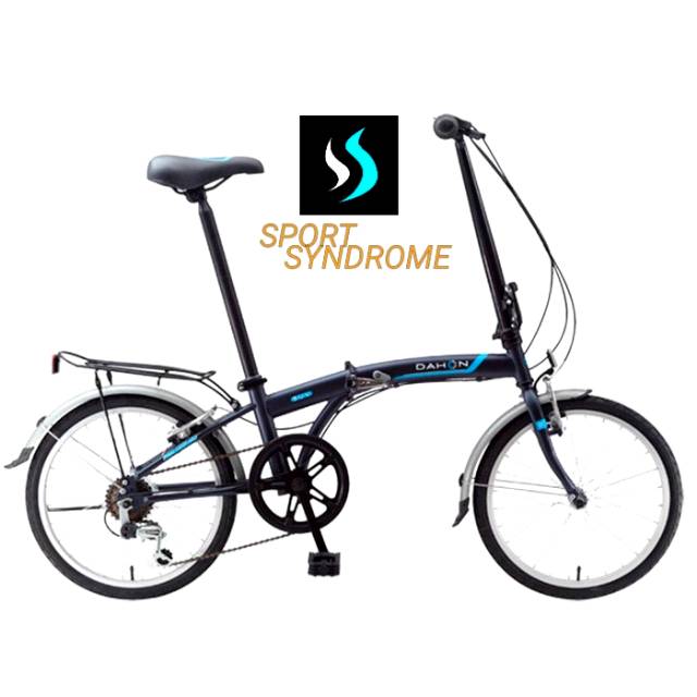 SEPEDA LIPAT CITYBIKE CEWEK COWOK ORIGINAL MTB DAHON SUV D6 SUEDE BLUE NOT FIXIE BMX