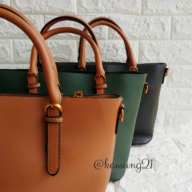 TW1825 Tas Kerja Wanita Kulit Premium Import Style Modis