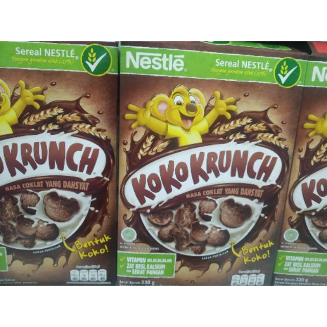 

NESTLE CEREAL BREAKFAST + KALSIUM KOKO KRUNCH BOX 300 GR