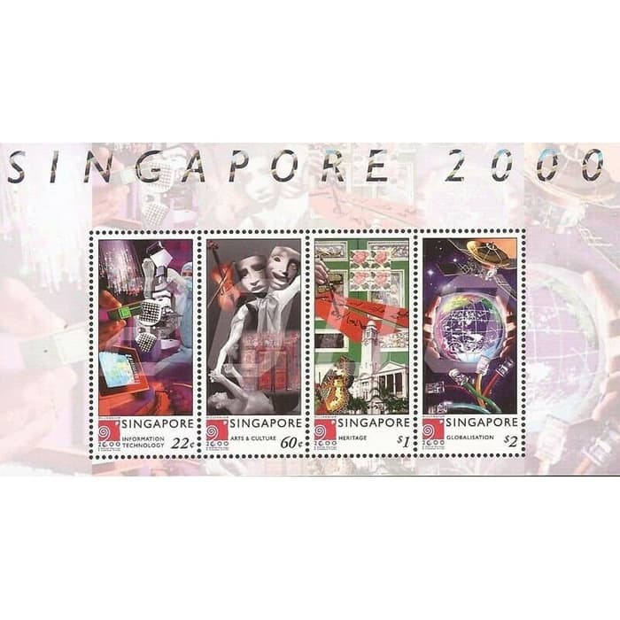 

Mini Sheet Perangko Singapore Serie IT Tahun 2000