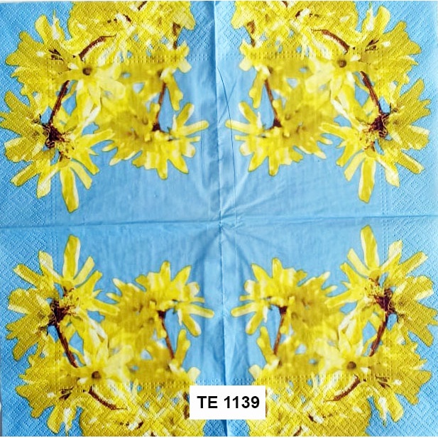 Tisu  Napkin Kerajinan  Decoupage Eropa  33X33 CM TE 1139 TTS