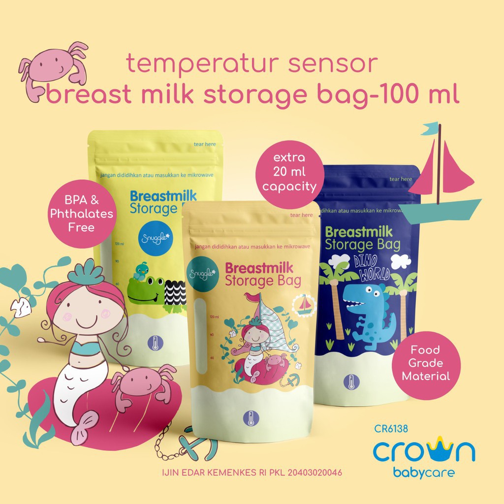 READY BANDUNG KANTONG ASI BABY , TEMPAT PENYIMPANAN ASI IBU BREAST MILK