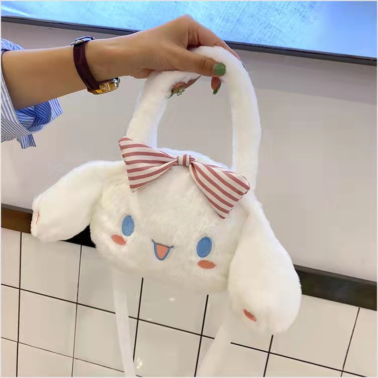 cod☜☞ready Tas selempang Madley Sling Bag Fashion Motif Kartun Karakter Hewan warna putih kelinci Anak &amp; Dewasa tote bag lagilaku