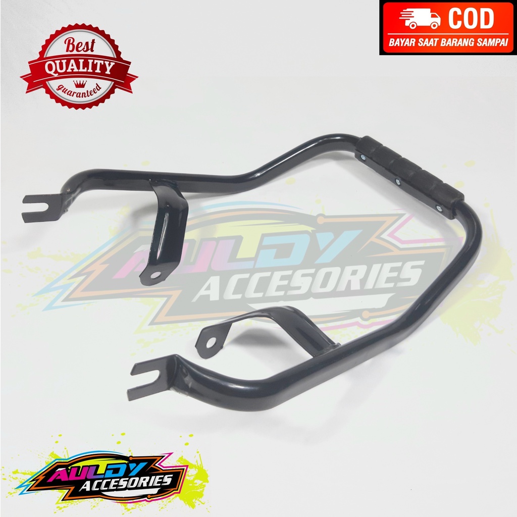 Behel Begel Planger Pegangan Jok Belakang Motor Honda Astrea Prima Star Hitam