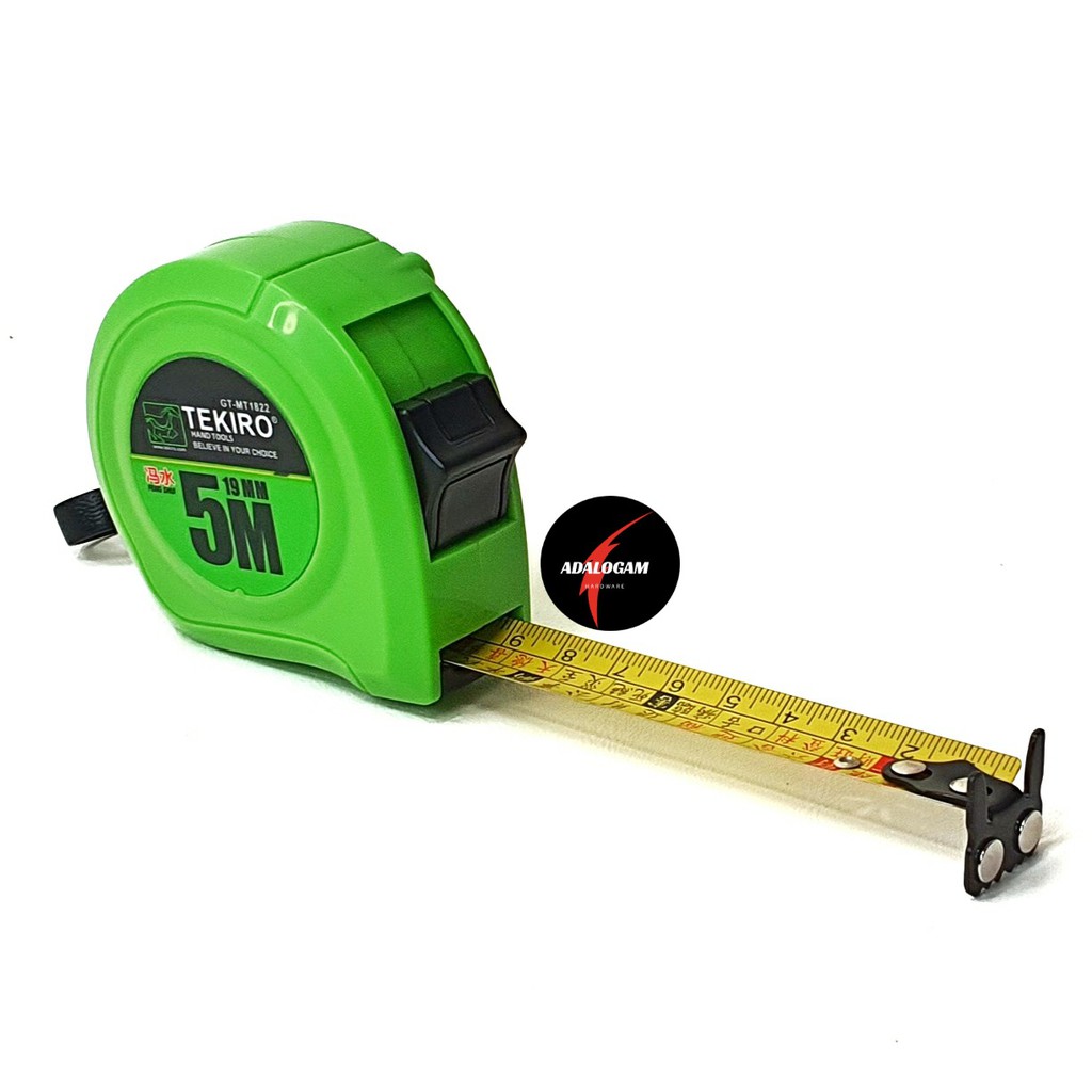 Tekiro Meteran 5 Meter Feng Shui - Roll Meter 5M Measuring Tape