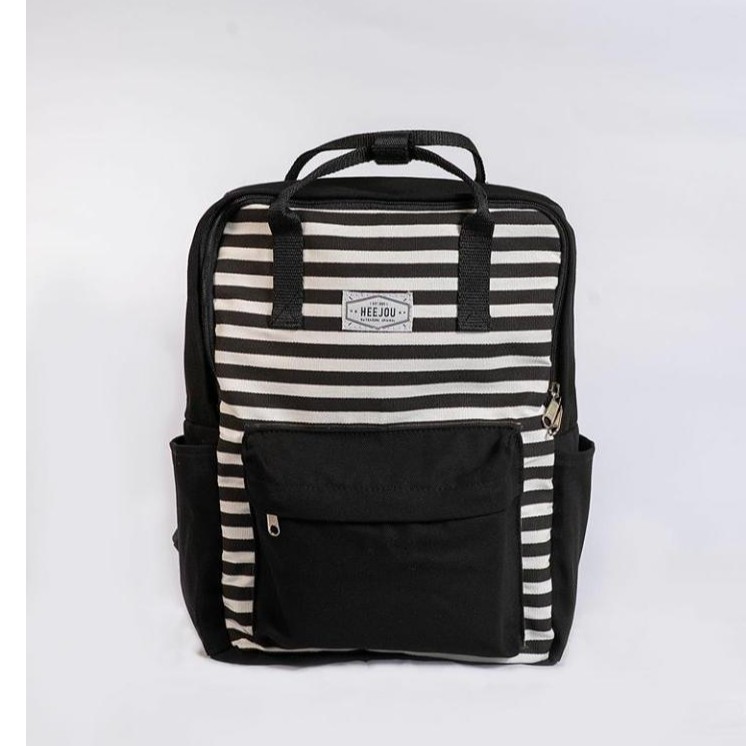 Tas ransel laptop multifungsi 2 ways Kanvas Skania Heejou