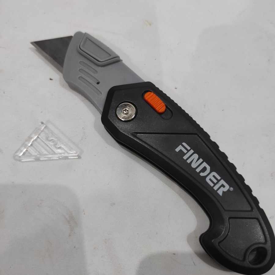 Pisau Cutter Kater Lipat Foldable Knife grc gipsum Finder