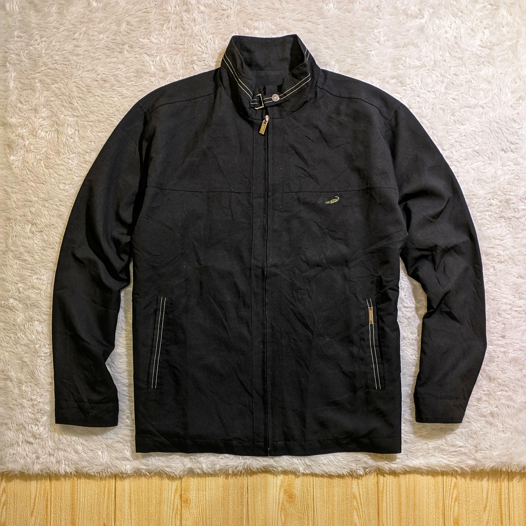 211 - Jaket Harrington Pria Crocodile Cowok Kasual Second Murah Bekas Original