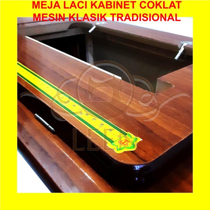 Meja Laci Kabinet Mesin Jahit Singer Butterfly Klasik Tradisional LEEN