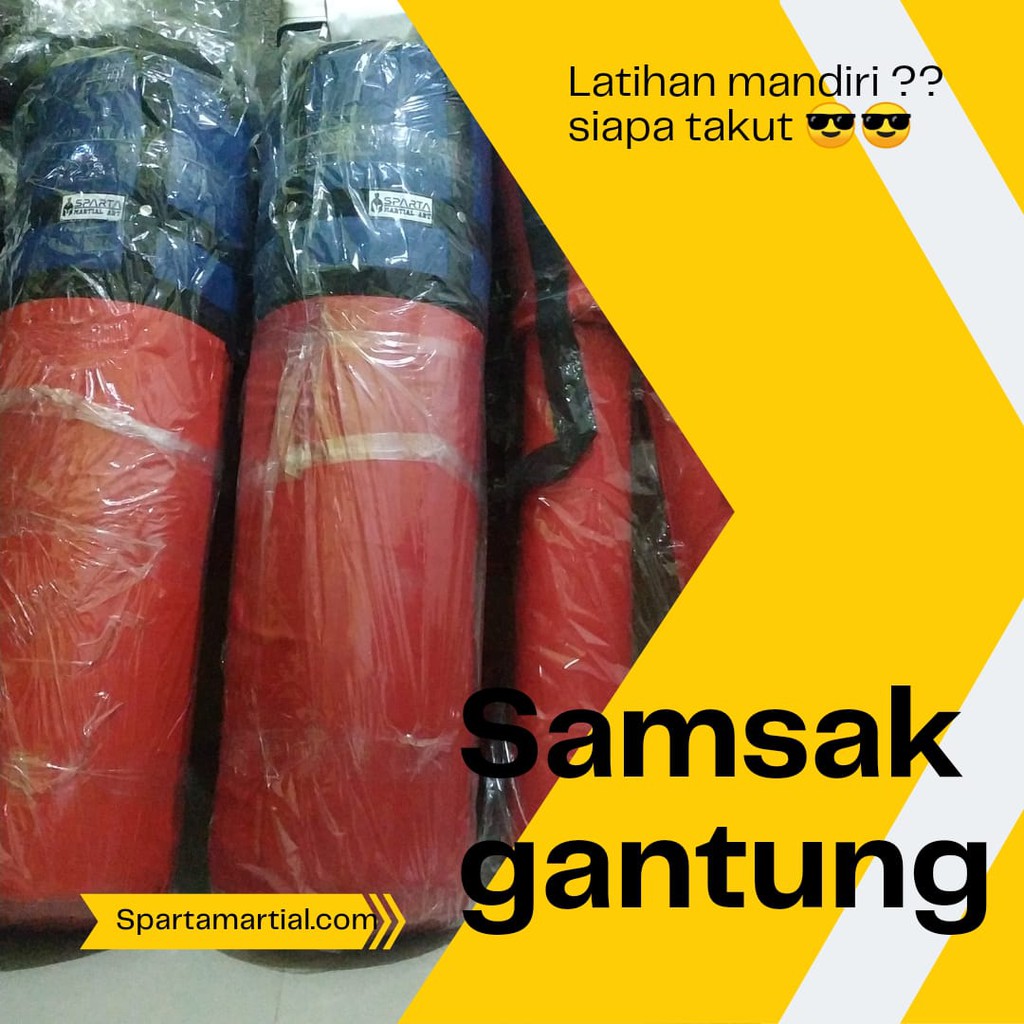 Samsak Tinju Gantung Berdiri Plus Isi untuk Anak Anak Remaja Dewasa Harga Murah Untuk Beladiri